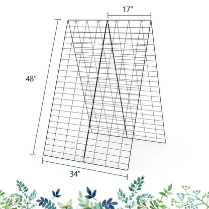 A-Frame Garden Trellis for Climbing Plants