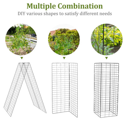 A-Frame Garden Trellis for Climbing Plants