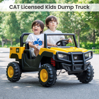 24V Ride On Dump Truck for Kids 2 Seater Remote