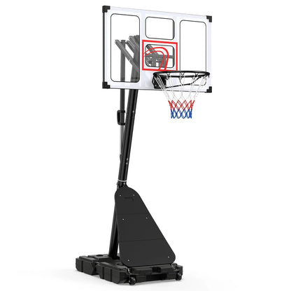Portable Basketball Hoop Adjustable 4.9-10 Feet