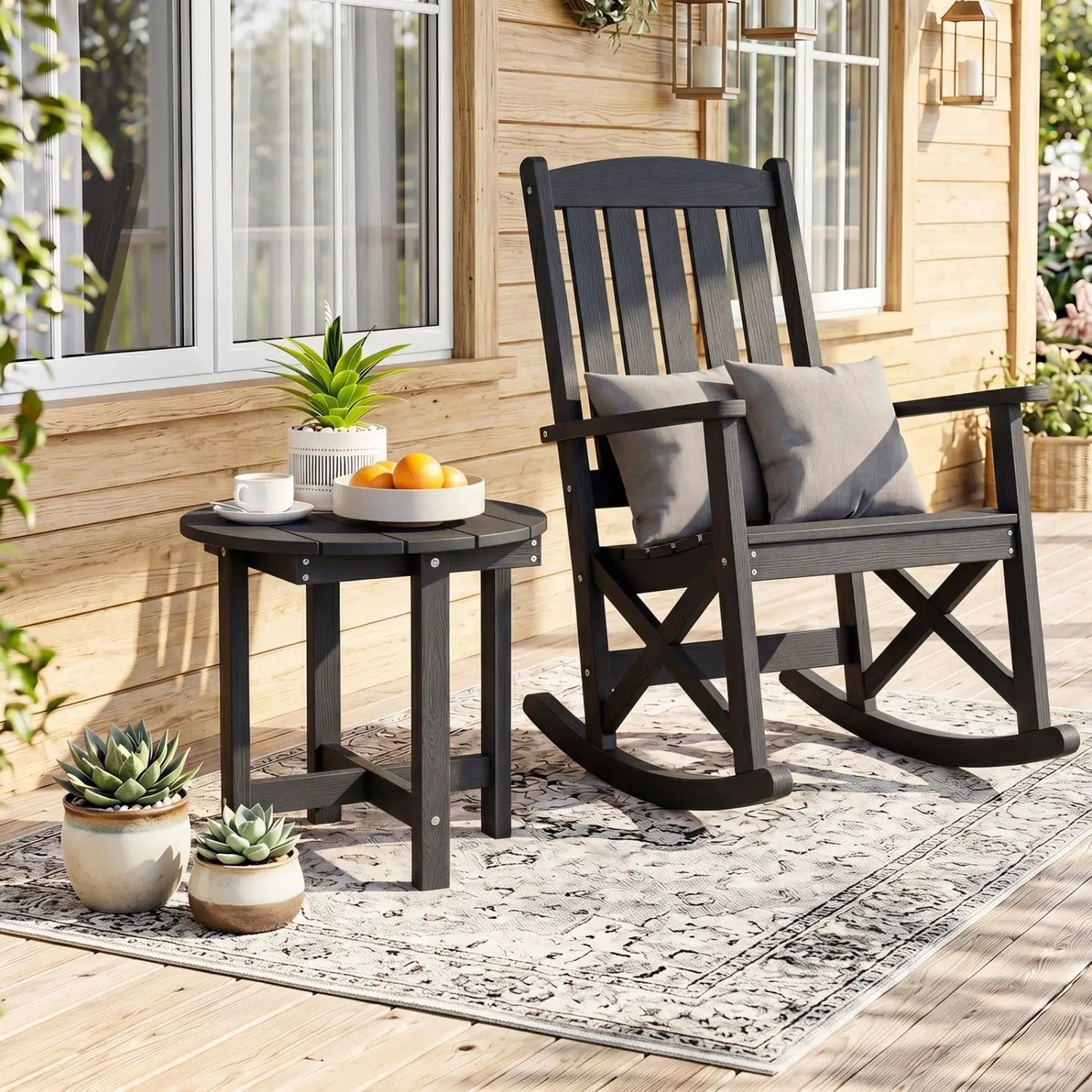 Adirondack Side Table 18x18 Weatherproof HIPS