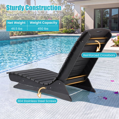 In-Pool Lounge Chair DirectDeals, contoured ergonomic outdoor chair reinforced crossbars on Tampa Home & Garden Store