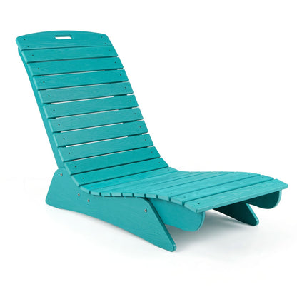 In-Pool Lounge Chair turquoise wooden slats with contoured ergonomic design DirectDeals on Tampa Home & Garden Store
