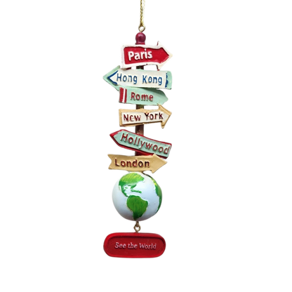 Ornement du monde avec des signes