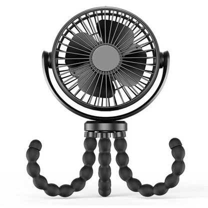 USB Desktop Folding Fan for Stroller and Desk