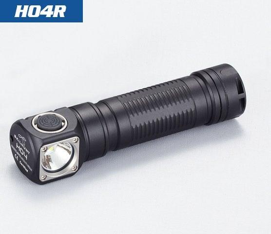 USB rechargeable tactical flashlight CREE LED, black body, adjustable focus HO4R logo on Tampa Home & Garden Store