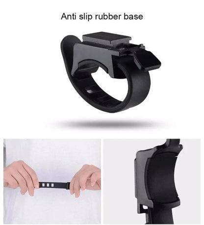 Usb Rechargeable Led Bike Front Light With Horn