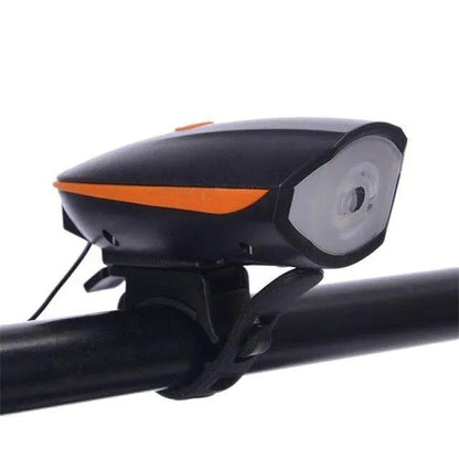 Usb Rechargeable Led Bike Front Light With Horn