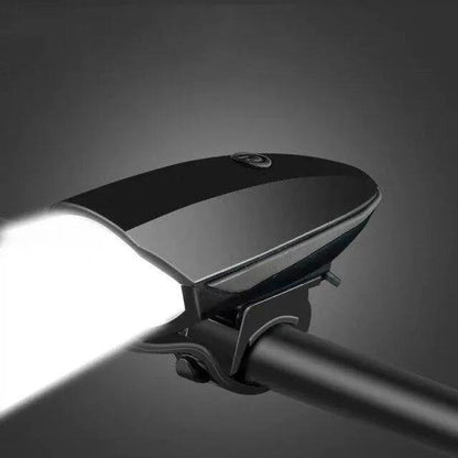 Usb Rechargeable Led Bike Front Light With Horn