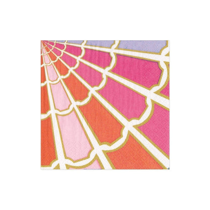 Roue chromatique - Serviette de cocktail