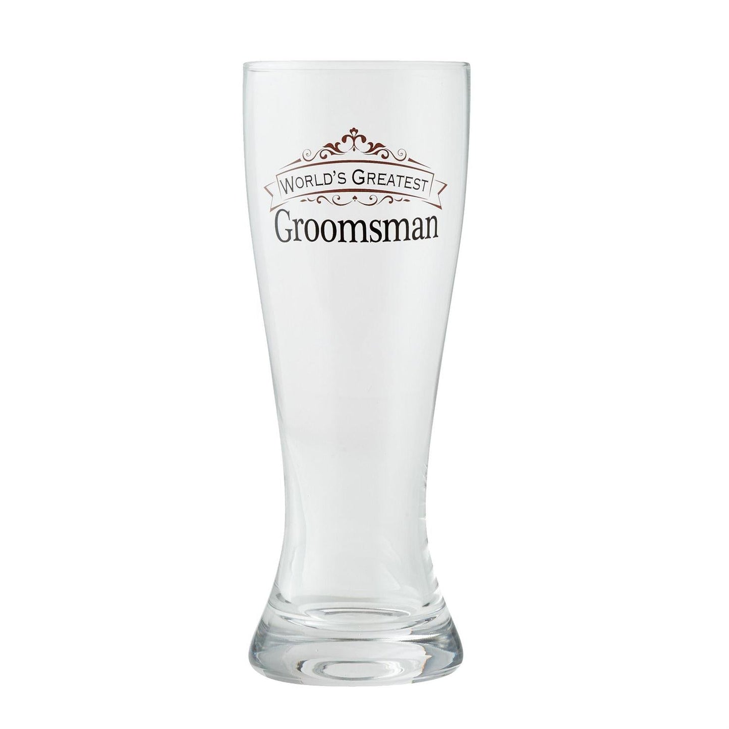 Vaso de cerveza para el padrino de boda