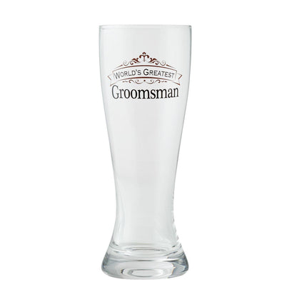 Vaso de cerveza para el padrino de boda