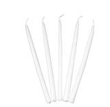 Velas blancas de Hanukkah