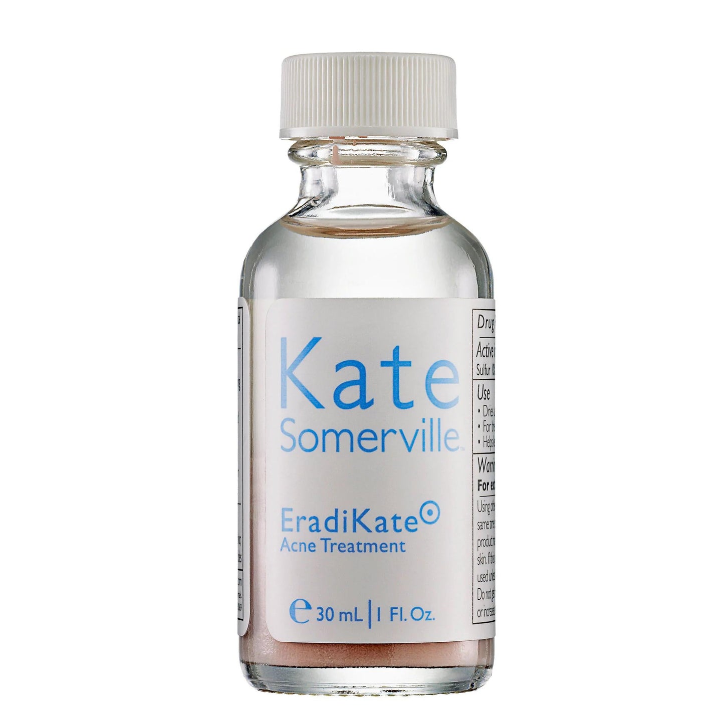 EradiKate Acne Spot Treatment bottle by Kate Somerville with white ribbed cap on Tampa Home & Garden Store