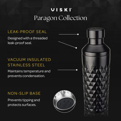 Paragon Stainless Steel Cocktail Shaker and Tin