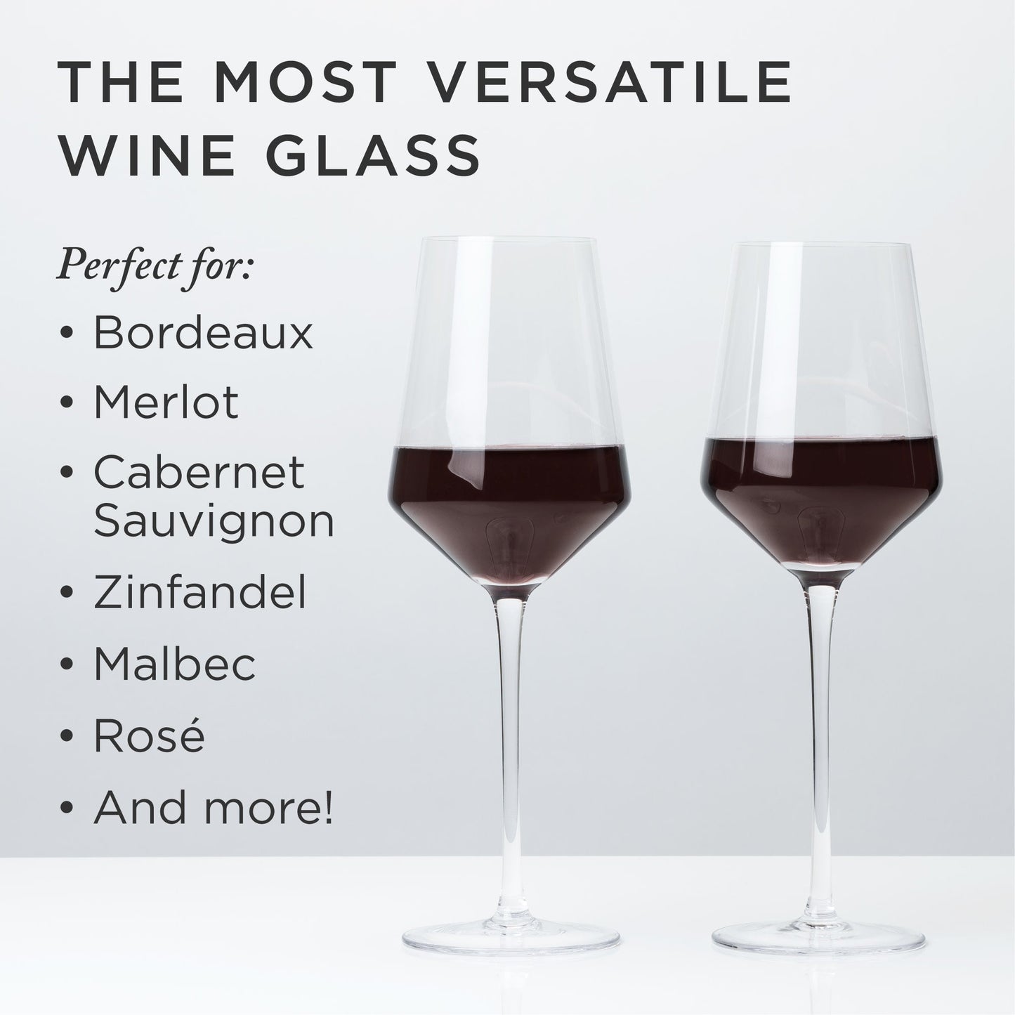 Raye Angled Crystal Wine Glass and Decanter Set