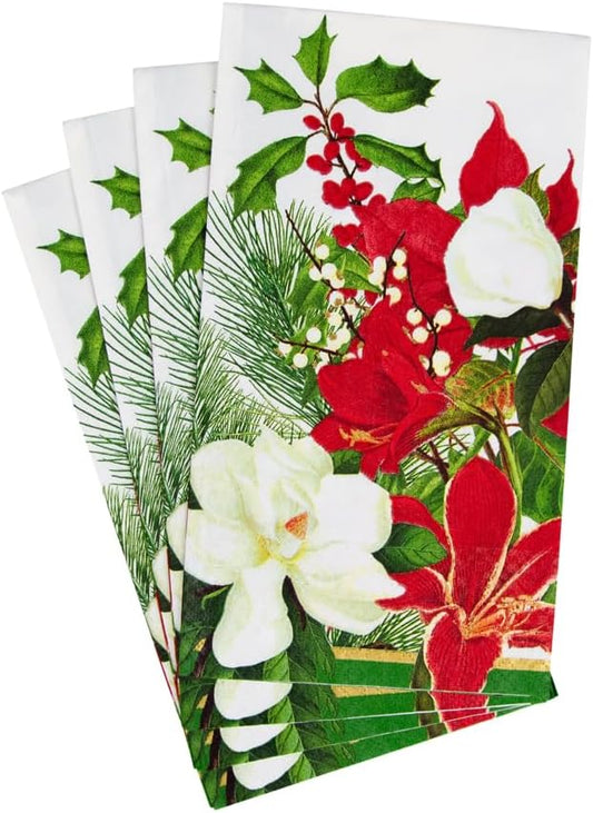 Serviette d'invité pour le jardin de Noël / Serviette de buffet