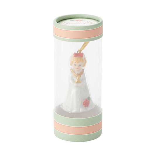 Growing Up Girl Ornament - Blonde Age 2 - Tampa Home & Garden Store