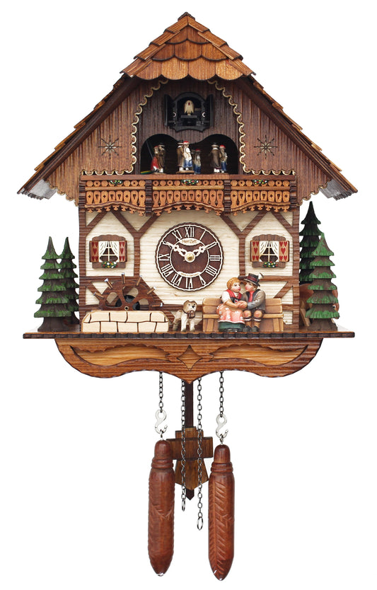 First Kiss - HerrZeit by Adolf Herr Cuckoo Clock - Tampa Home & Garden Store