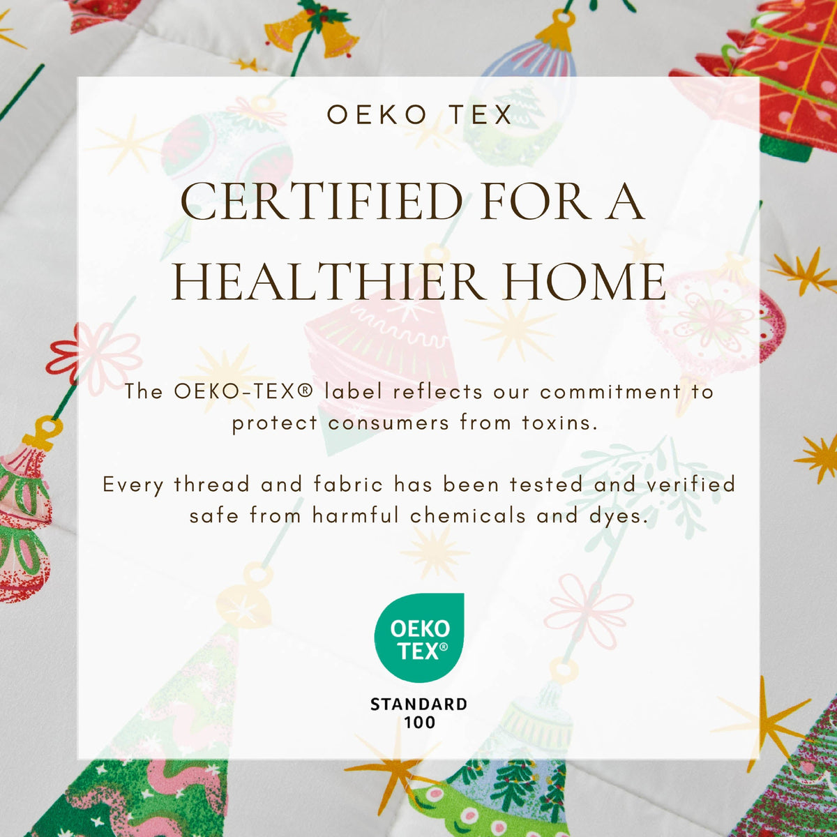 Reversible Christmas Comforter and Sham Set Great Bay Home Odette Collection quilt OEKO-TEX on Tampa Home & Garden Store