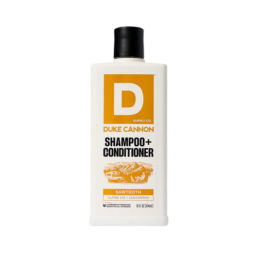 Duke Cannon Sawtooth Shampoo + Conditioner - Tampa Home & Garden Store