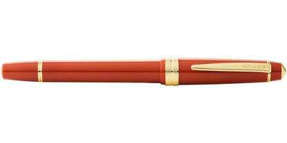 Bailey Light amber resin fountain pen with gold-tone trim Cross clip, extra-fine nib on Tampa Home & Garden Store
