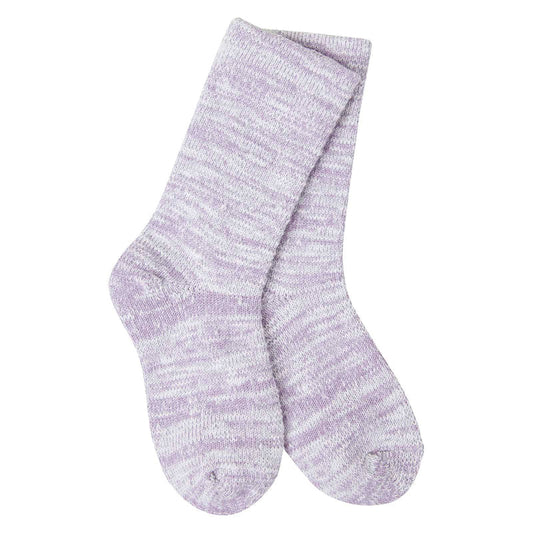 Mouse Creek Slub Socks - Lavender - Infant Size 12-24 months