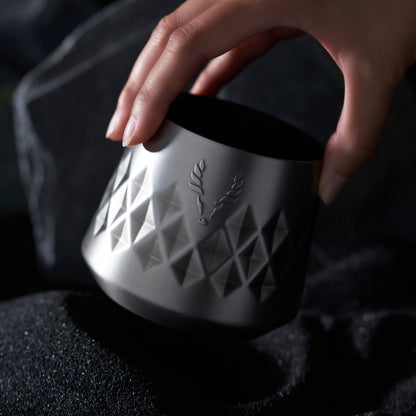 Paragon Insulated Whiskey Taster in Platinum