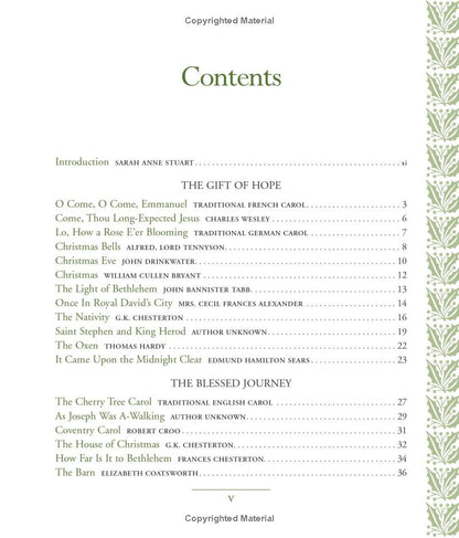 Un trésor de poèmes, de chants de Noël et de chansons pour célébrer les fêtes : des mots pour célébrer la saison