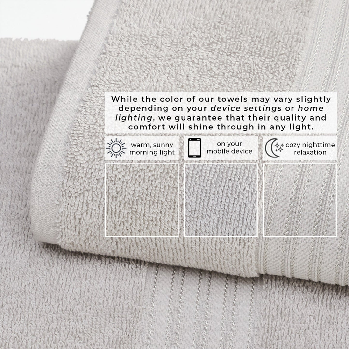 Super Soft and Lightweight Cotton Bath Towels