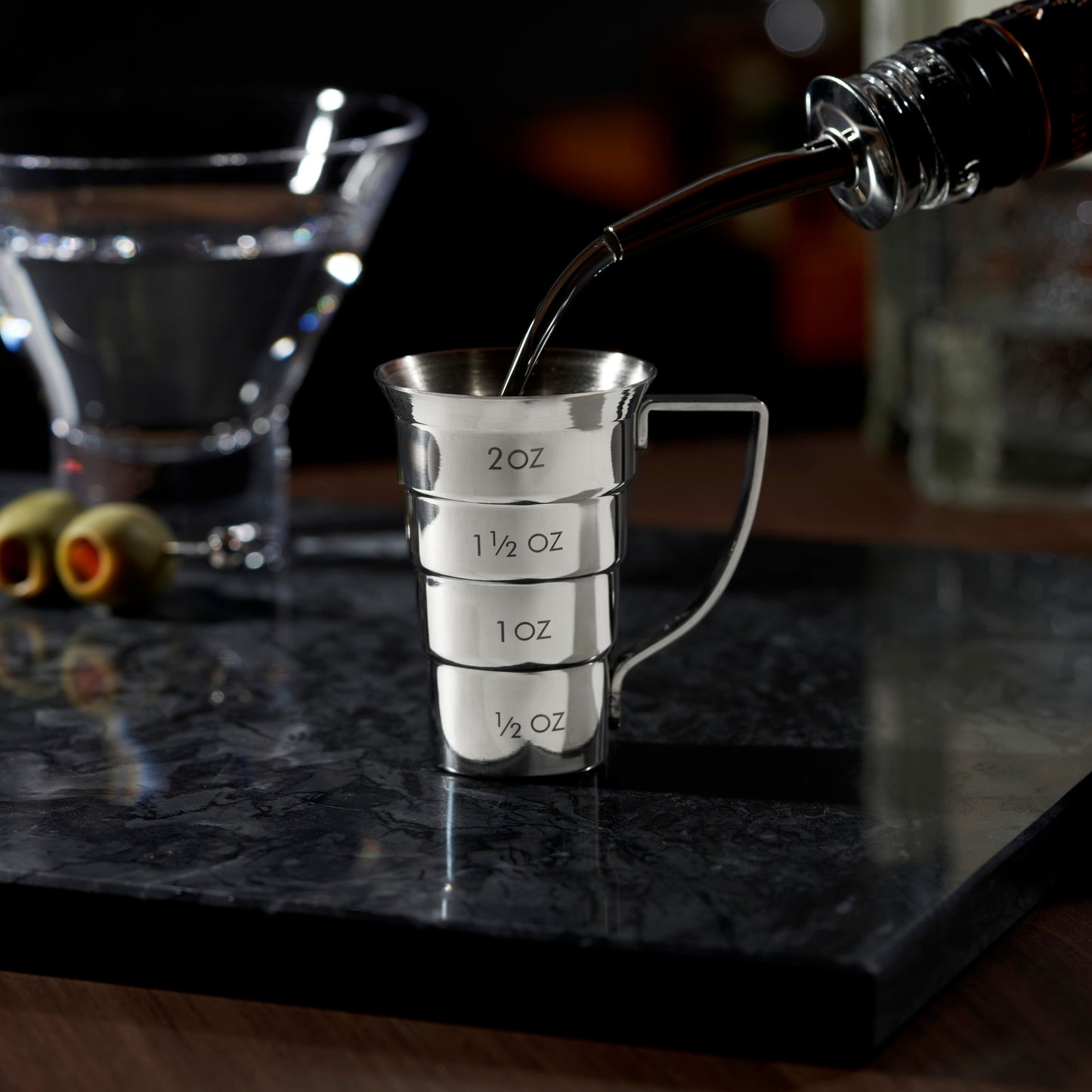 Harrison Stainless Steel Cocktail Jigger