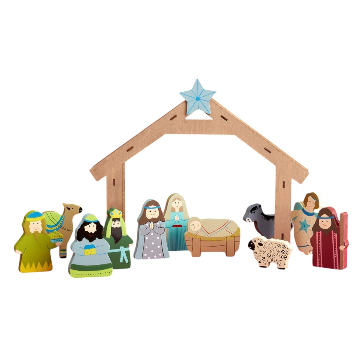 Crèche pour enfants - Ensemble de 12 pièces