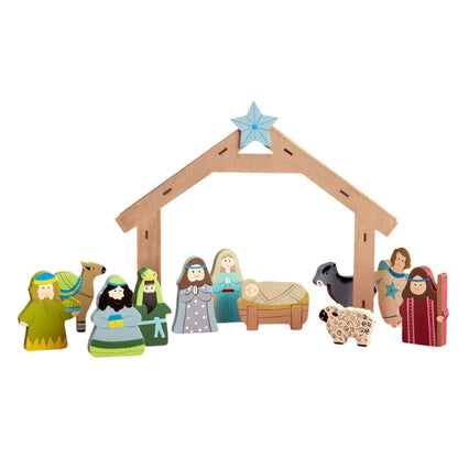 Crèche pour enfants - Ensemble de 12 pièces