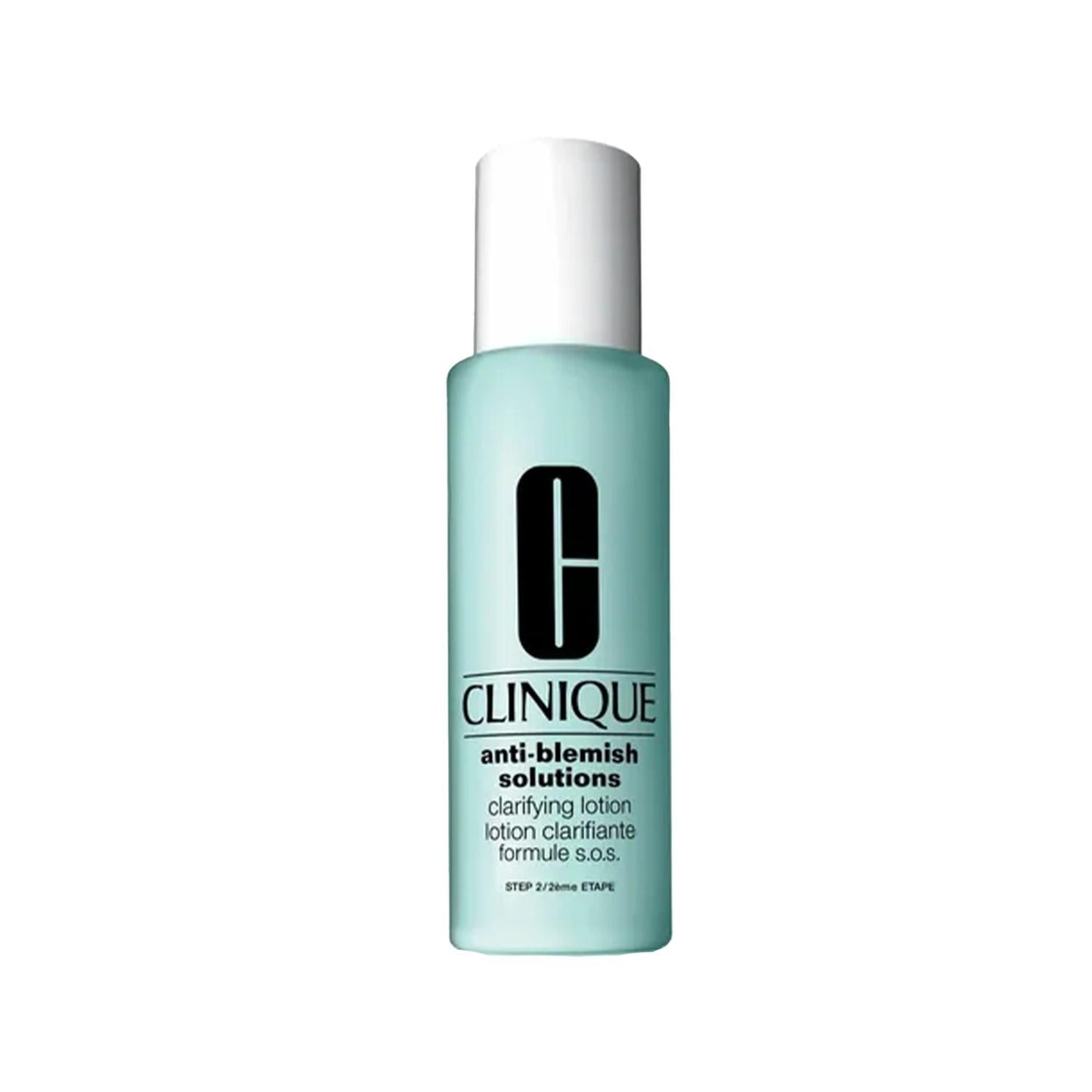 Clinique anti-blemish solutions toner bottle in mint green with a white cap, 200ml on Tampa Home & Garden Store