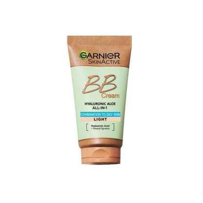 Garnier SkinActive BB Cream for mixed oily skin, light shade with hyaluronic acid on Tampa Home & Garden Store