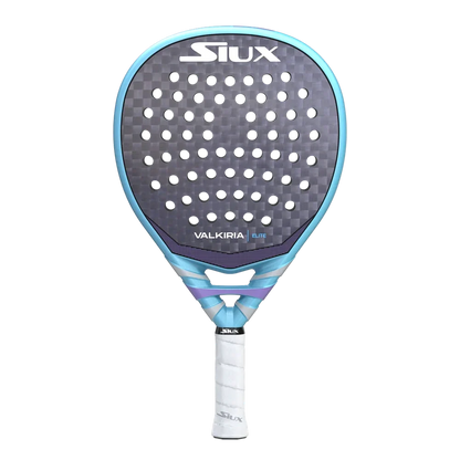 Padel racket Valkyrie Elite by Siux USA, teal frame with carbon face and white grip on Tampa Home & Garden Store