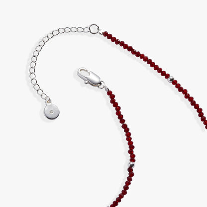 Vampire Teeth Fangs Pendant Necklace with red beads and silver chain by Alex and Ani on Tampa Home & Garden Store