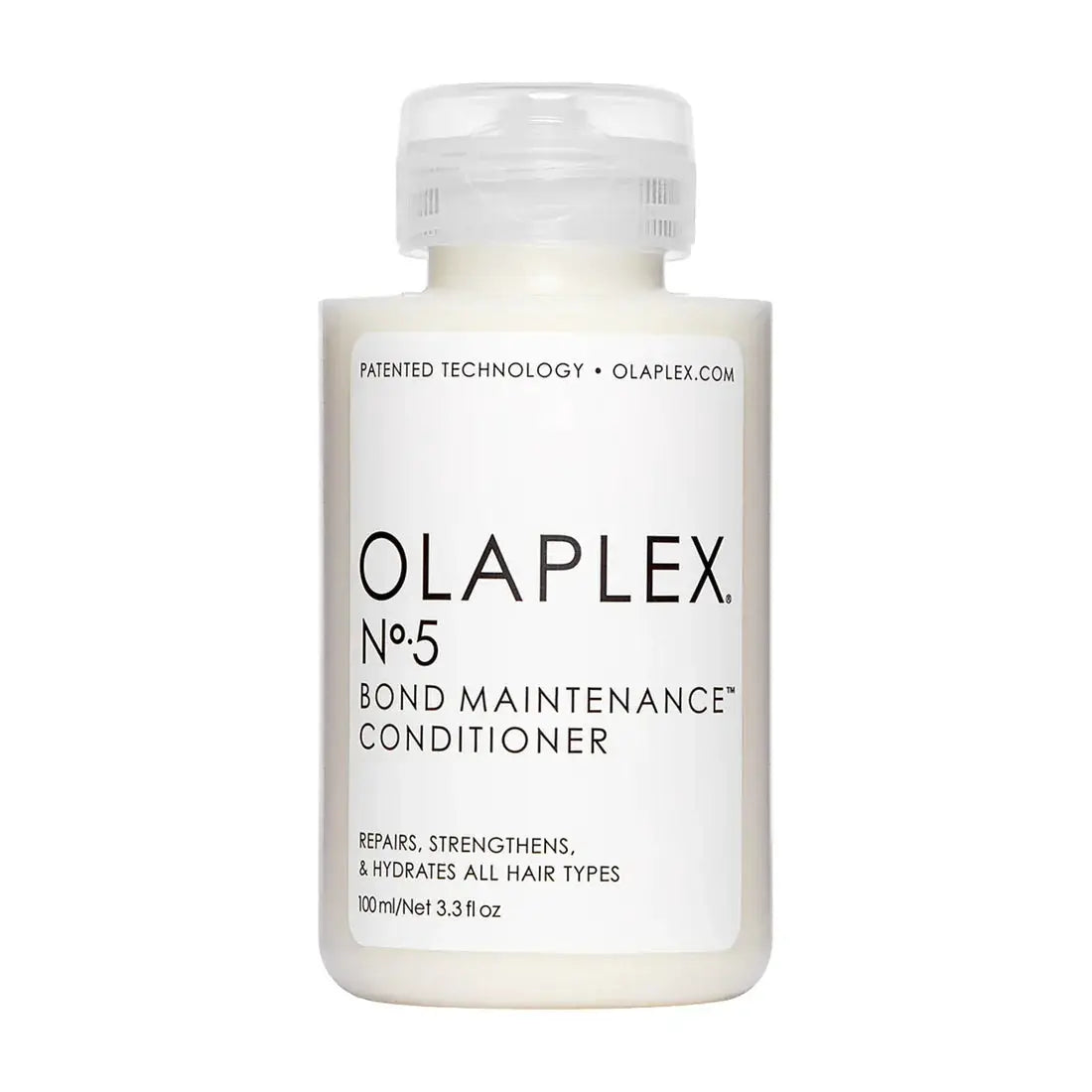 Olaplex No.5 Bond Maintenance Conditioner bottle, white plastic, 100 ml on Tampa Home & Garden Store