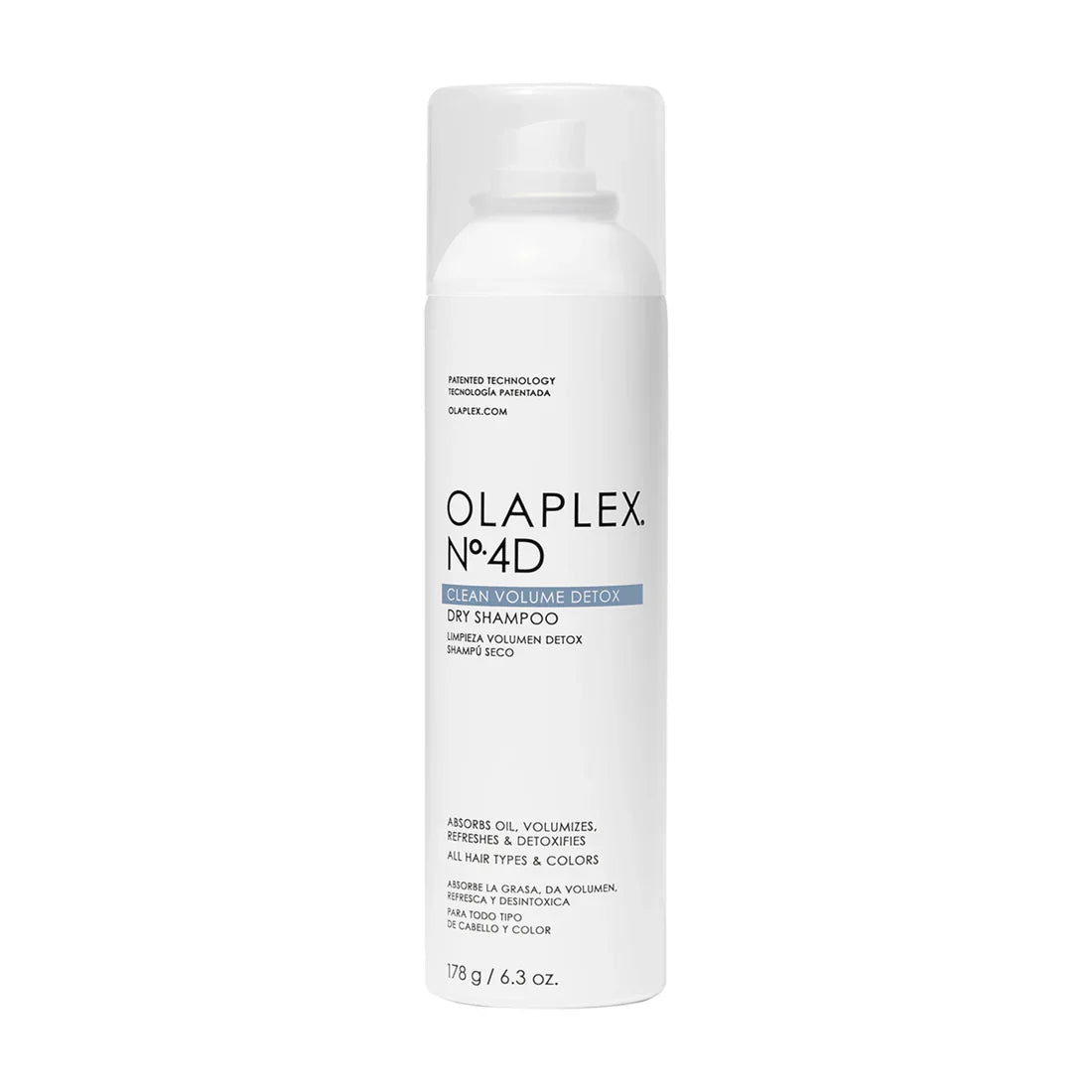 Olaplex No.4D Clean Volume Detox Dry Shampoo bottle white 6.3 oz Nava Beauty on Tampa Home & Garden Store