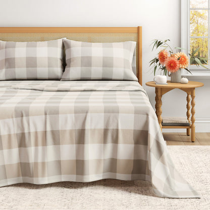 Luxurious and Soft Turkish Cotton Flannel Sheet