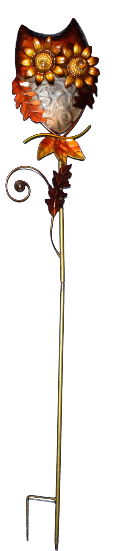 Owl Garden Stake Harvest Blessings Owl Yard Stake