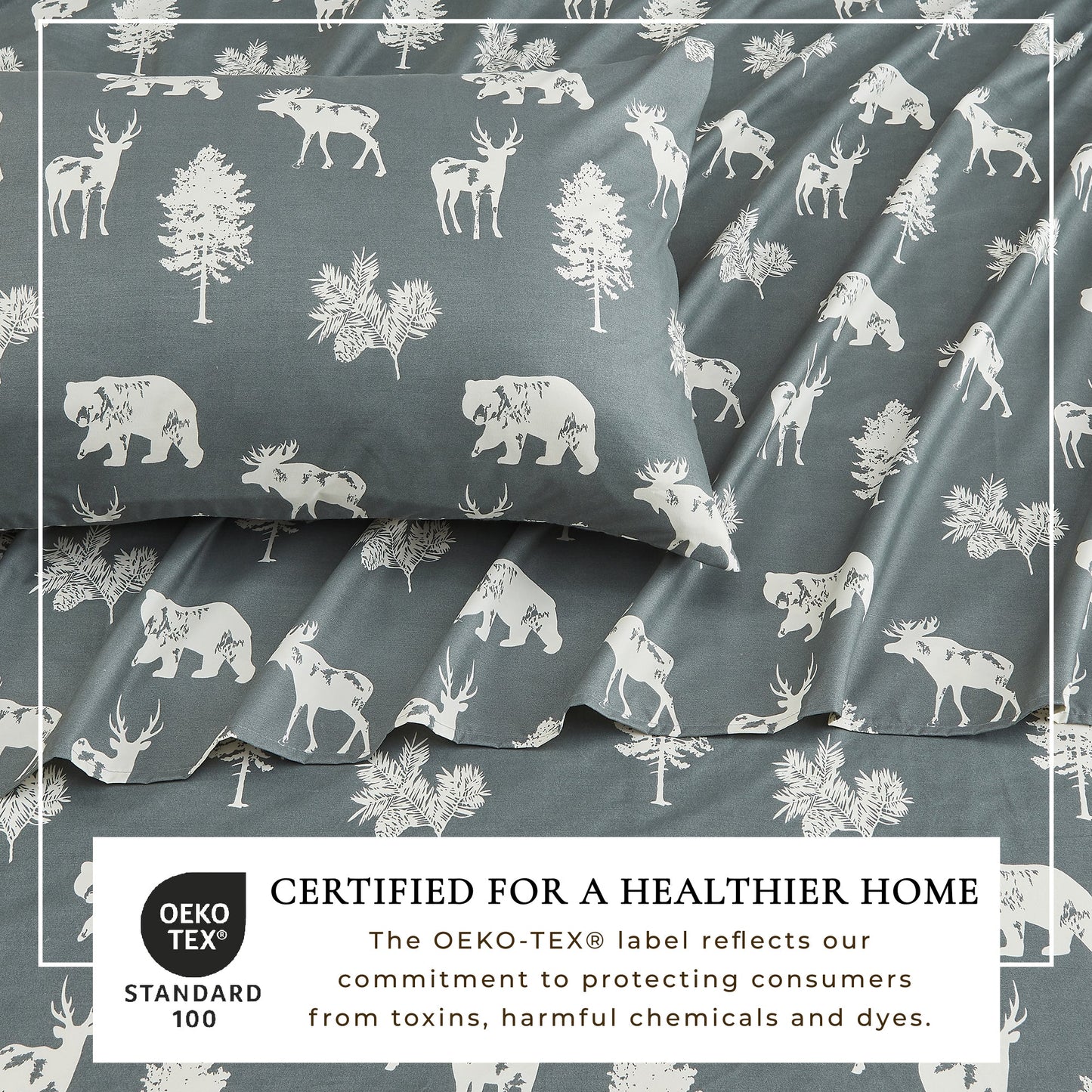 Lodge Printed Sheet Set and the Rustic Print