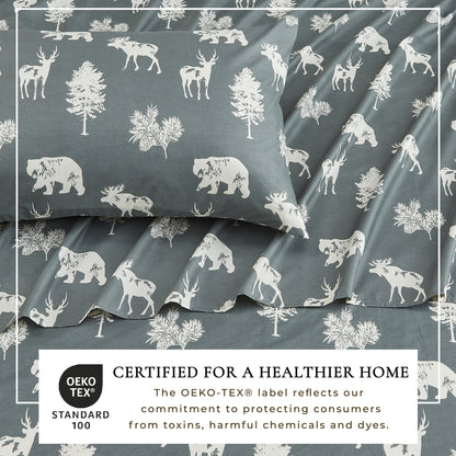 Lodge Printed Sheet Set and the Rustic Print