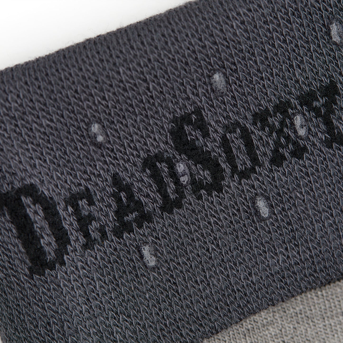 Vega Dress Socks by DeadSoxy, dark navy boardroom knit with textured rib pattern on Tampa Home & Garden Store