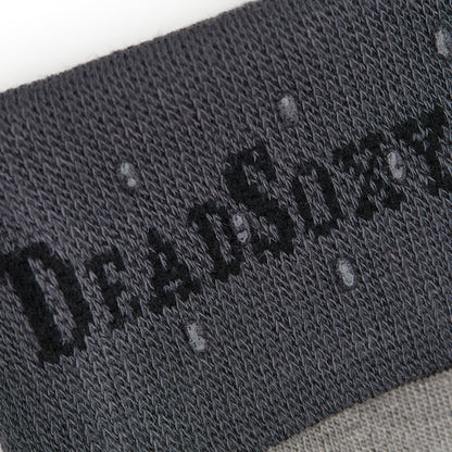 Vega Dress Socks by DeadSoxy, dark navy boardroom knit with textured rib pattern on Tampa Home & Garden Store