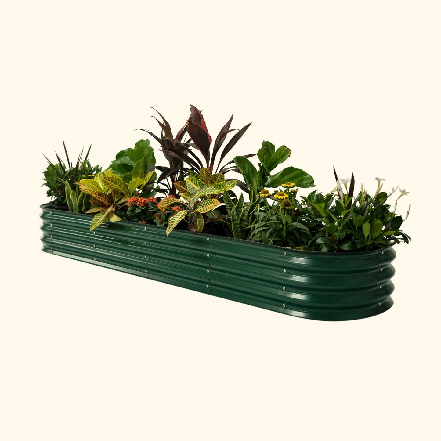 11" High Large Raised Garden Bed Kit 9 in 1 Modular Metal