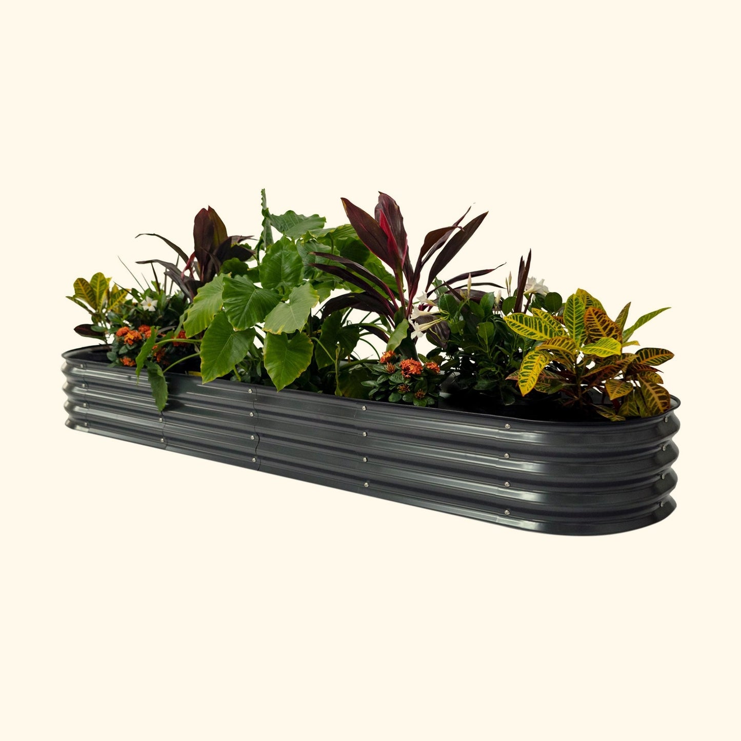 11" High Large Raised Garden Bed Kit 9 in 1 Modular Metal