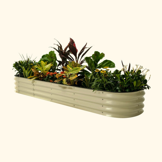 11" High Large Raised Garden Bed Kit 9 in 1 Modular Metal