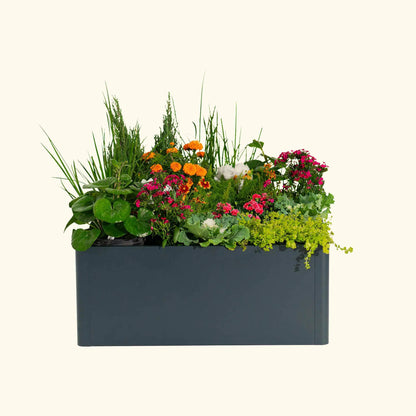 17 Inch Tall Modern Pro Metal Raised Garden Bed