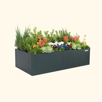 17 Inch Tall Modern Pro Metal Raised Garden Bed